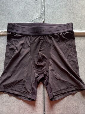 Skims 6 inch inseam mauve brown underwear